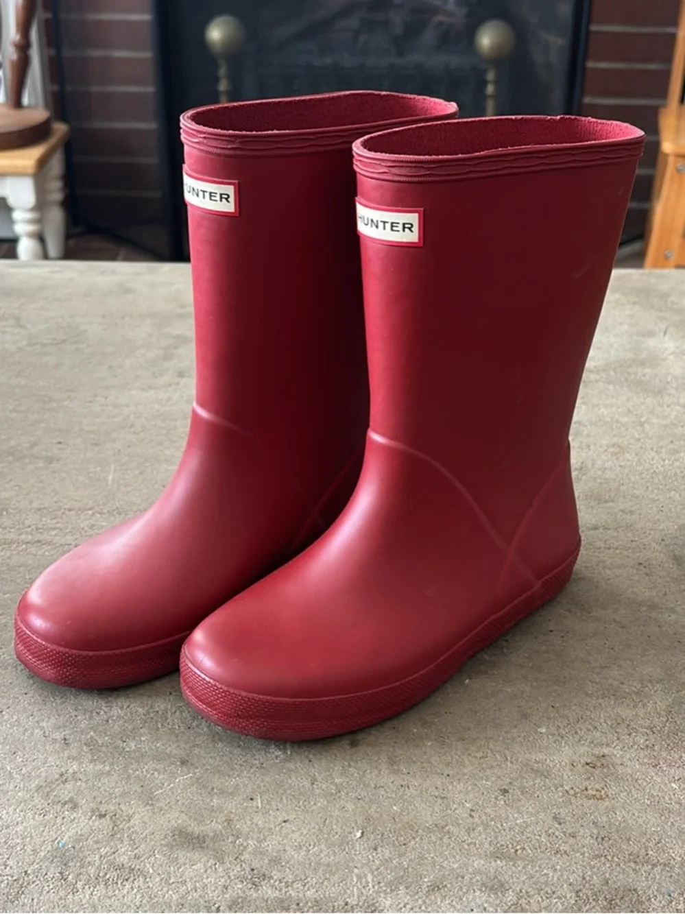 Hunter Kids First Classic Res Rain Boots US 13